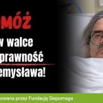 dr hab. Przemysław Kościk zmaga się ze skutkami ciężkiej choroby