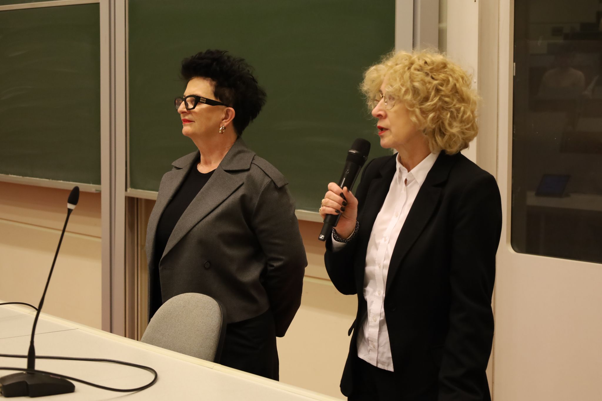 Spotkanie studentów z Rektor UJK i Prorektor ds. kształcenia