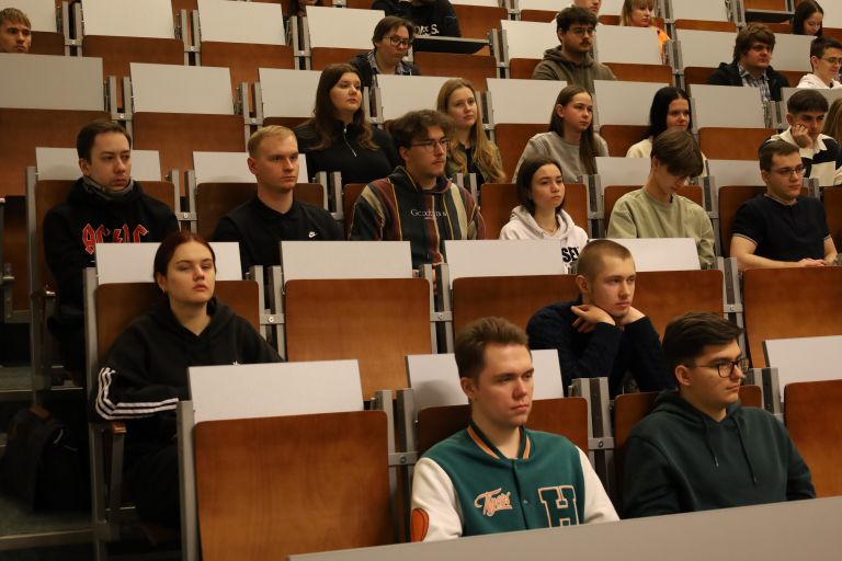 Spotkanie studentów z Rektor UJK i Prorektor ds. kształcenia