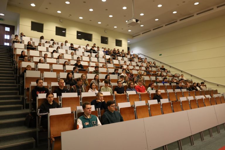 Spotkanie studentów z Rektor UJK i Prorektor ds. kształcenia