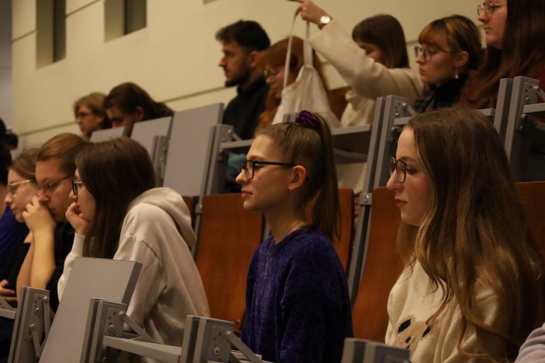Spotkanie studentów z Rektor UJK i Prorektor ds. kształcenia