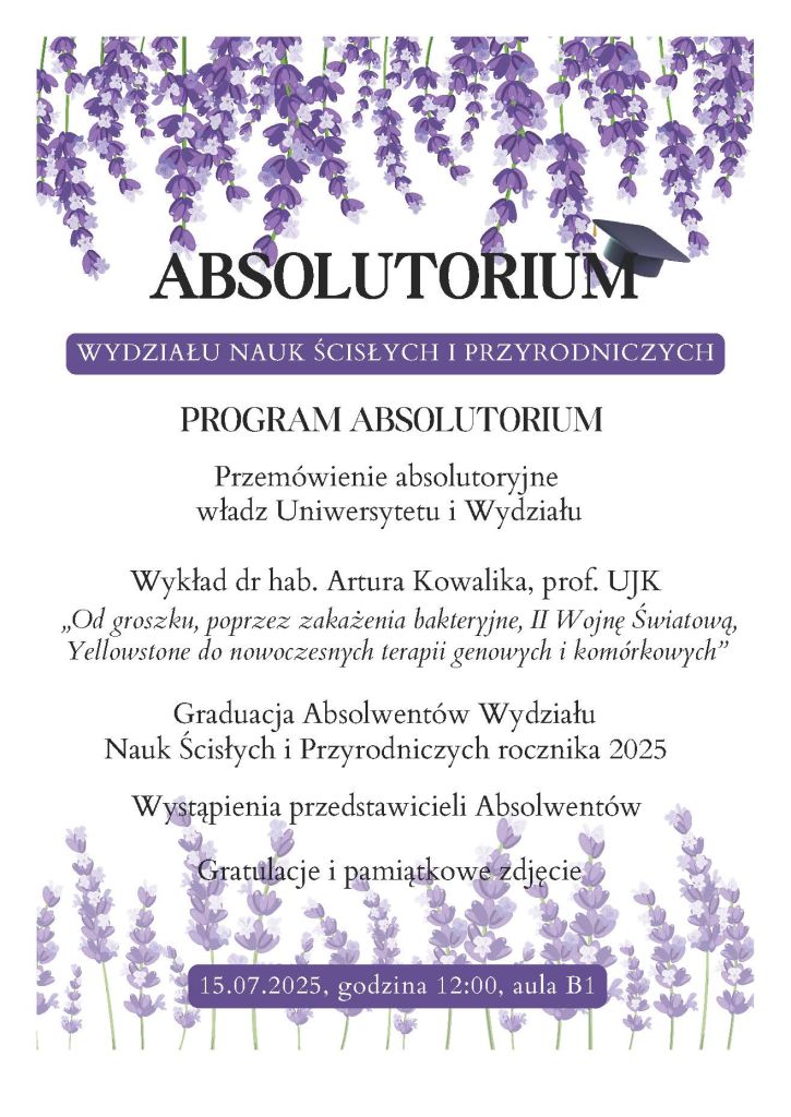 plakat absolutorium 2025